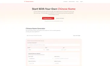 Chinese Names gallery image