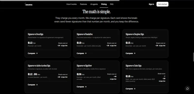 Signavos screenshot 6