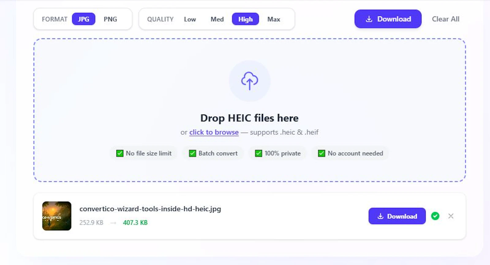 HEIC Converter Suite screenshot 2