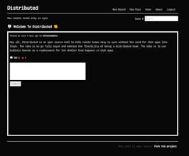 Distributed gallery image