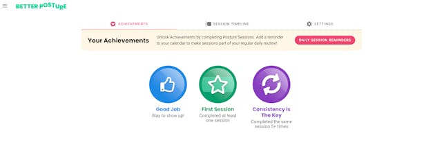 App for Better Posture gallery image