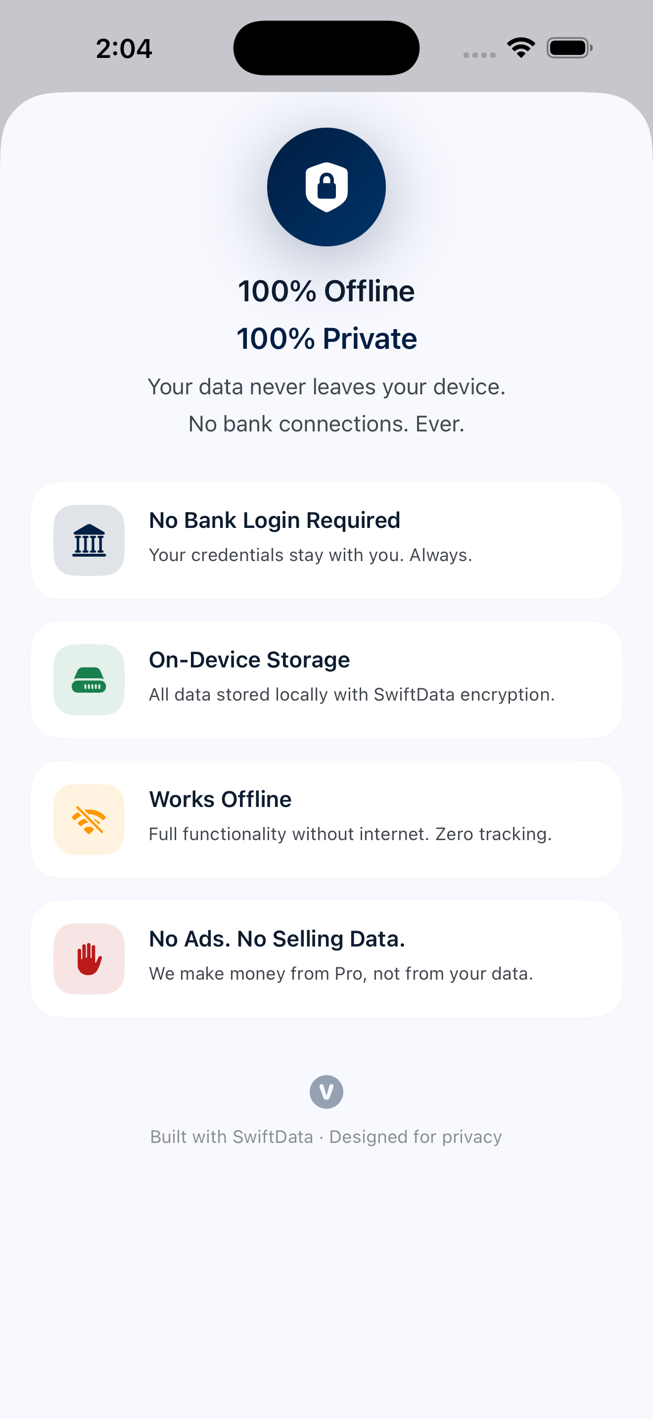 Vaultly - Finance Tracker gallery image