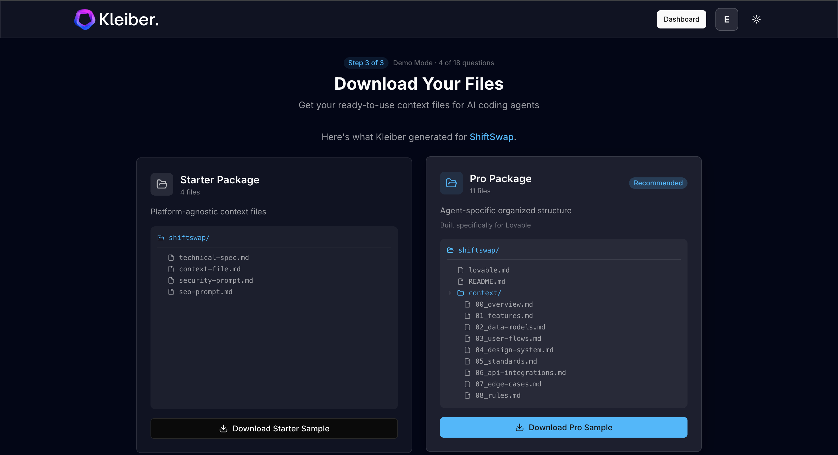 Kleiber - Screenshot 2 showing product features and functionality