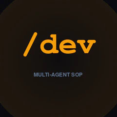 /dev for Claude Code logo