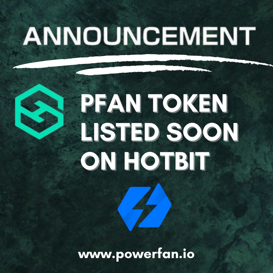 Poll option Exciting times ahead as our PFAN Token will be listed on HotBit soon! image