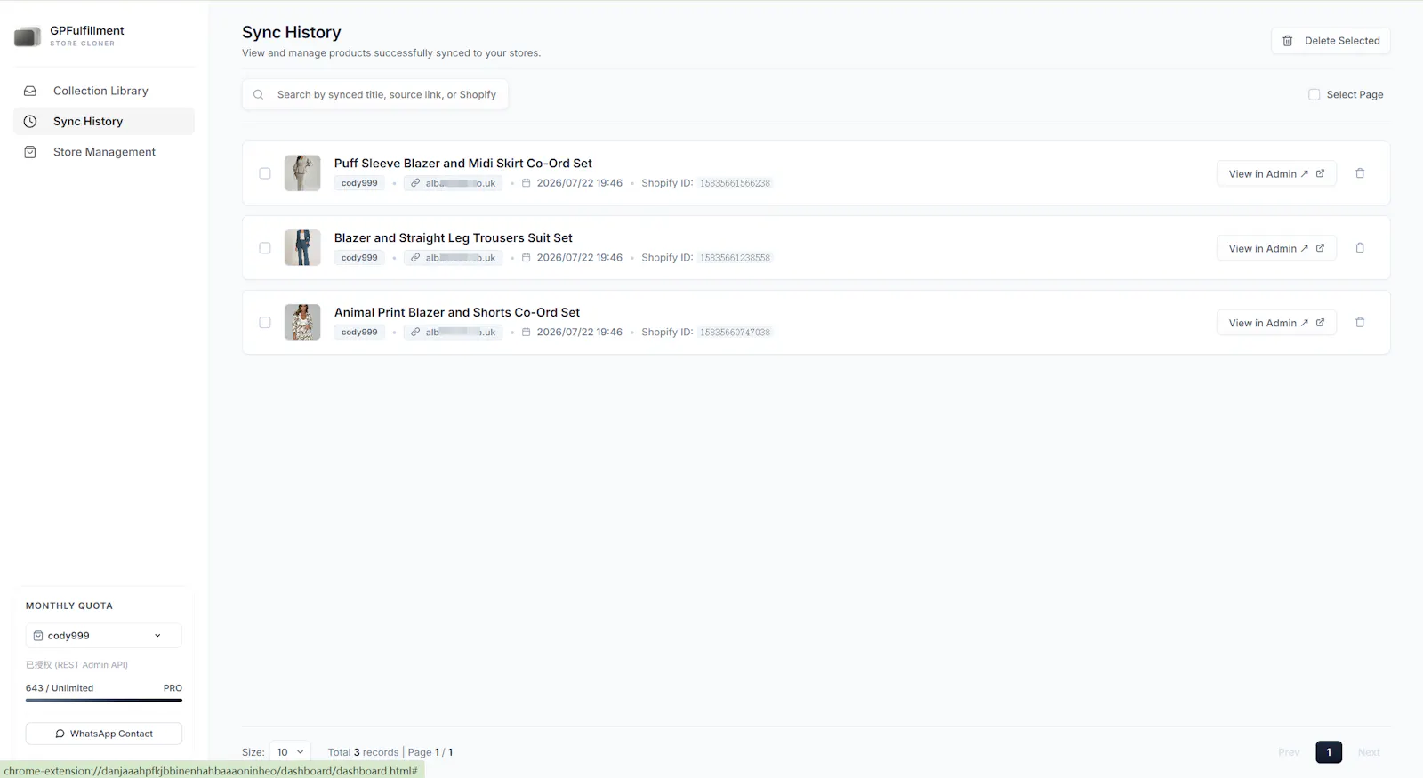 GPFulfillment Smart Cloner screenshot 2
