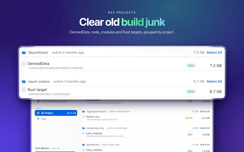 Storage Cleaner for Mac screenshot 4