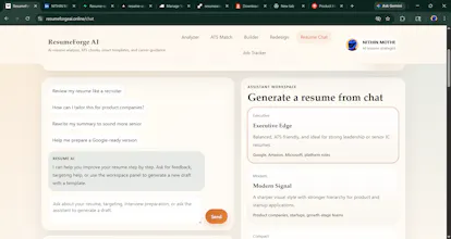 ResumeForgeAI gallery image