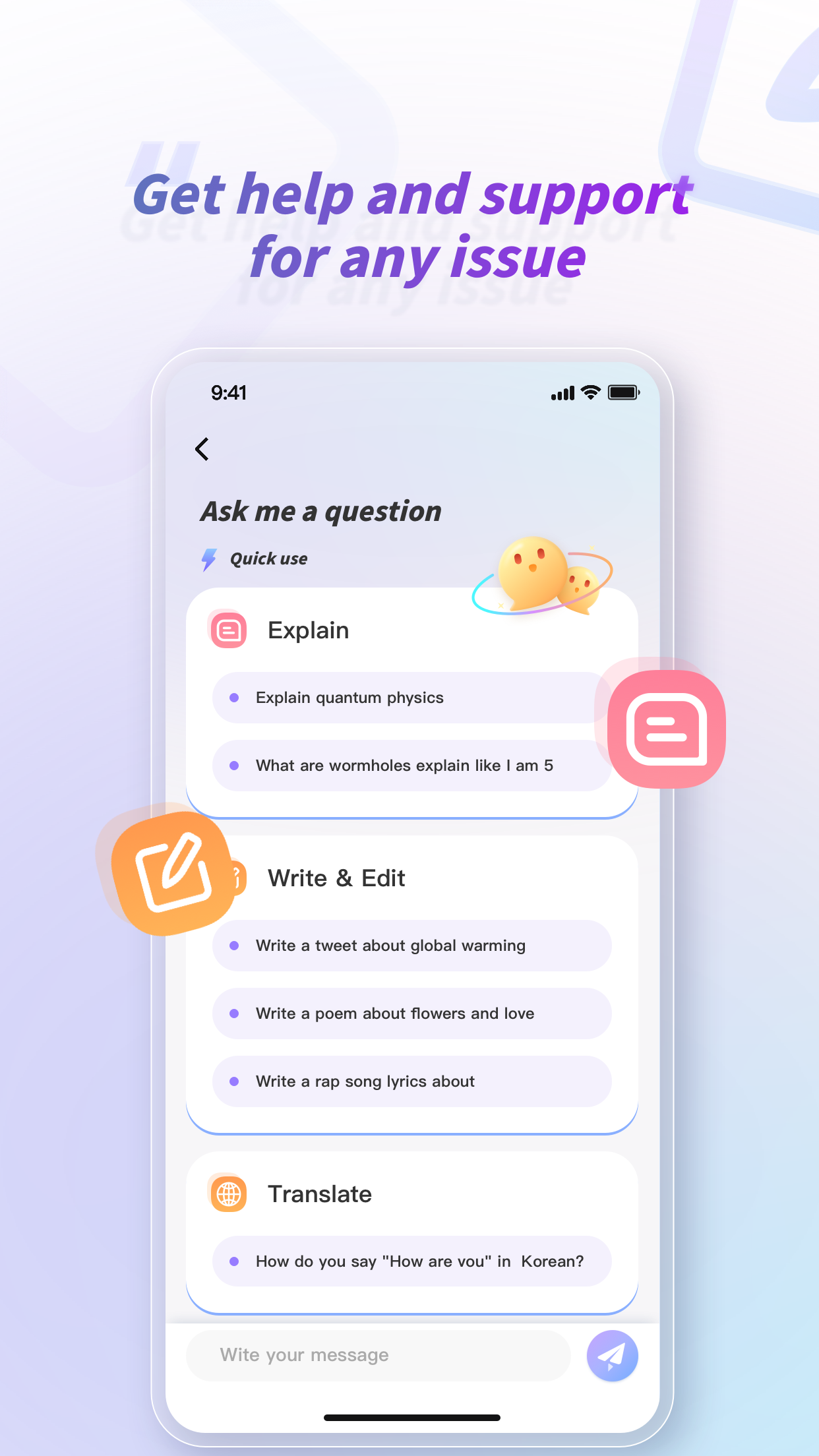 AI123 - AI Keyboard - AI Keyboard | ChatGPT | OpenAI | Input | Writing media 4