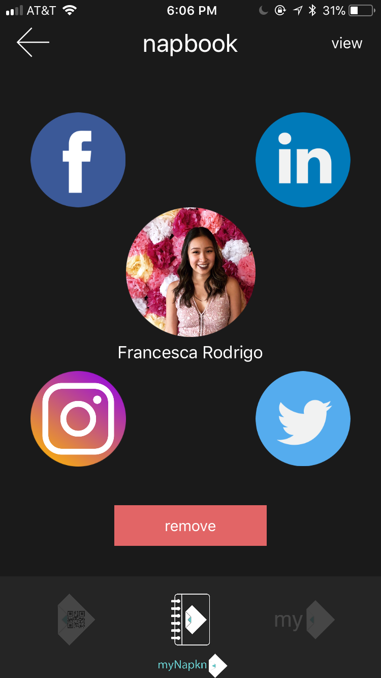 myNapkn App gallery image