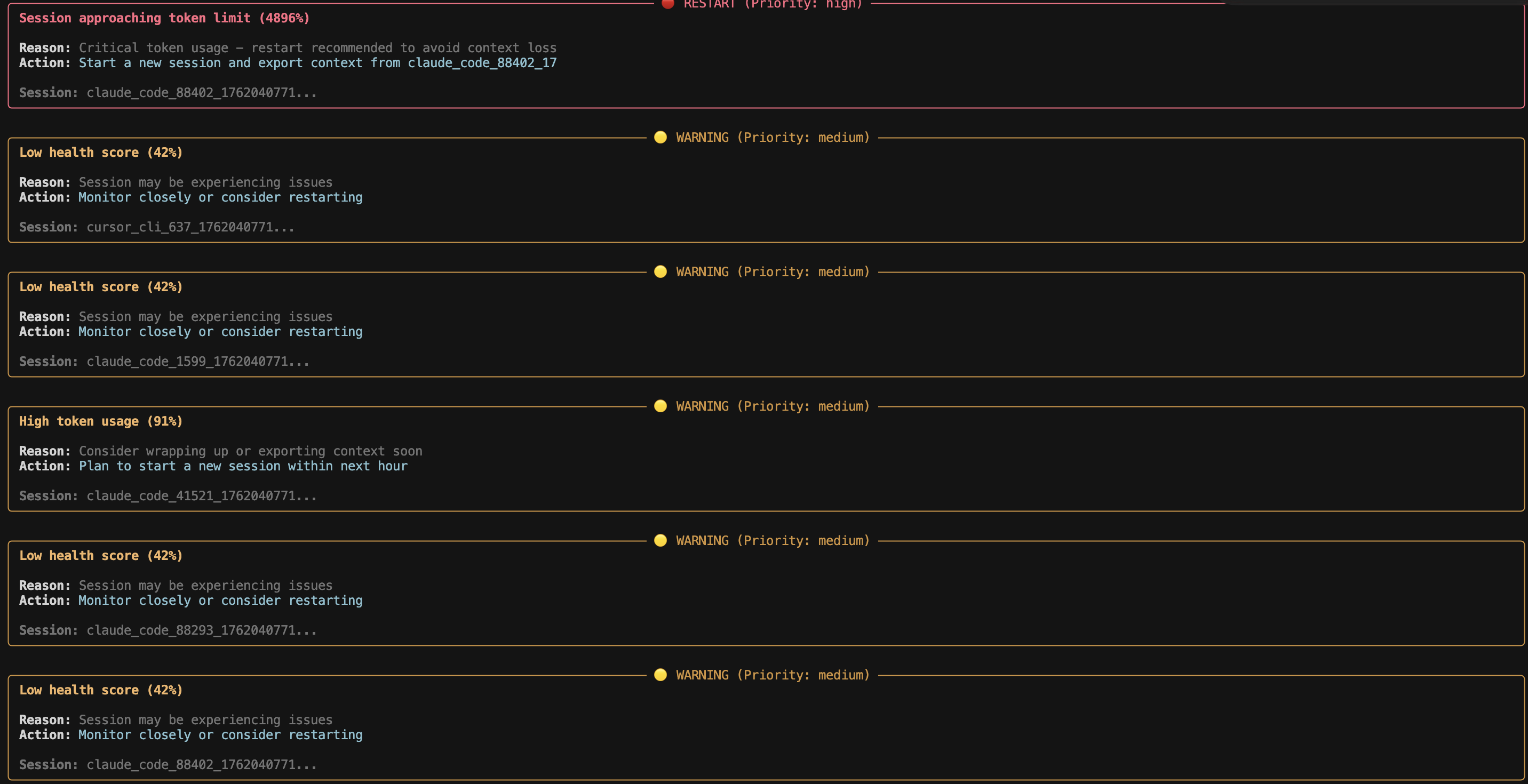 LLM Session Manager gallery image