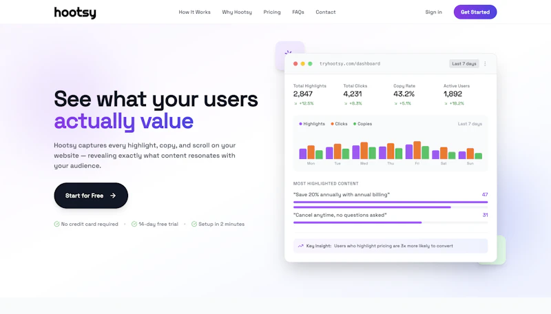 Hootsy screenshot 1