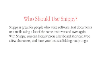 Snippy gallery image
