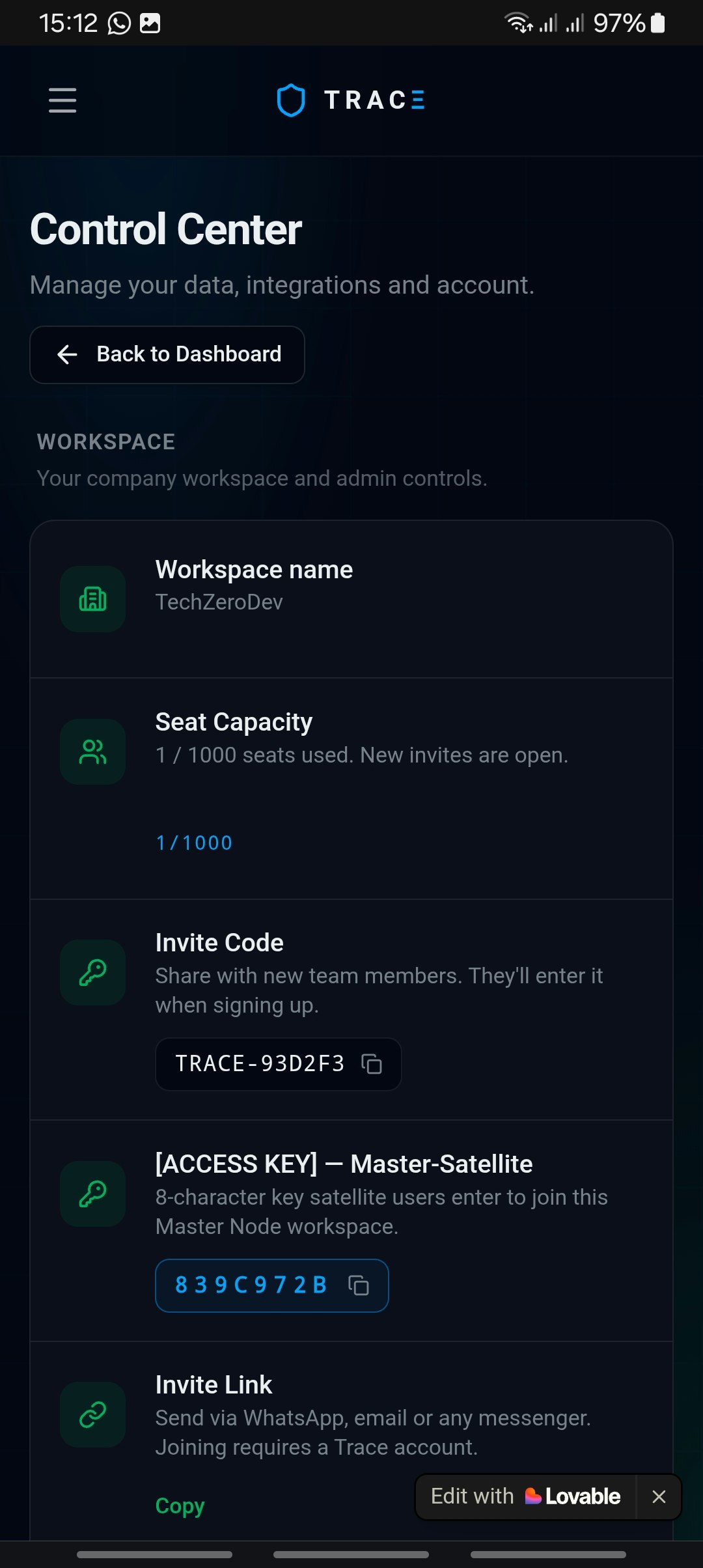 Trace — Institutional Memory Tool gallery image