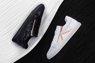 KOKOLU: Velvet and NASA-Tec Casual Shoes gallery image