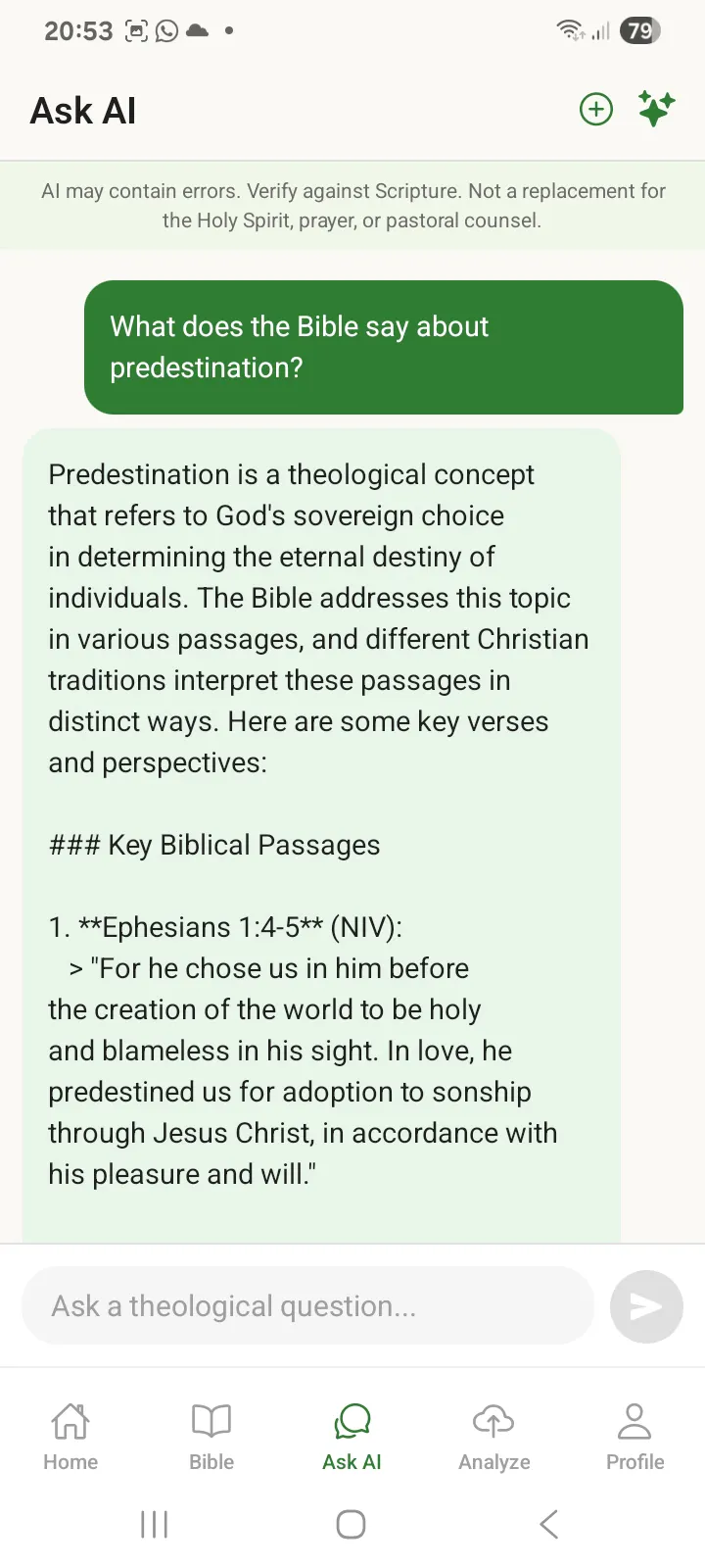 Berean app gallery image