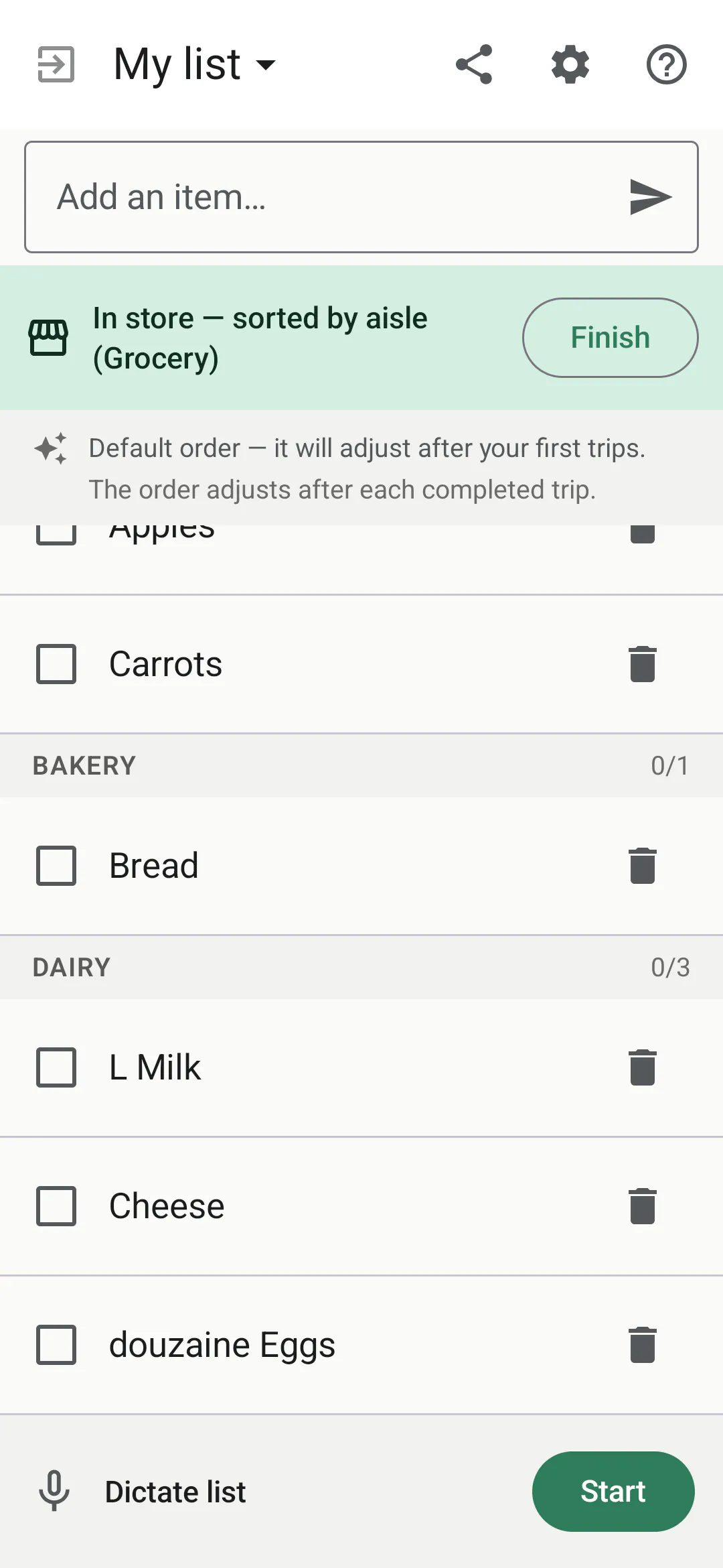 SmartCart — Voice Shopping List gallery image
