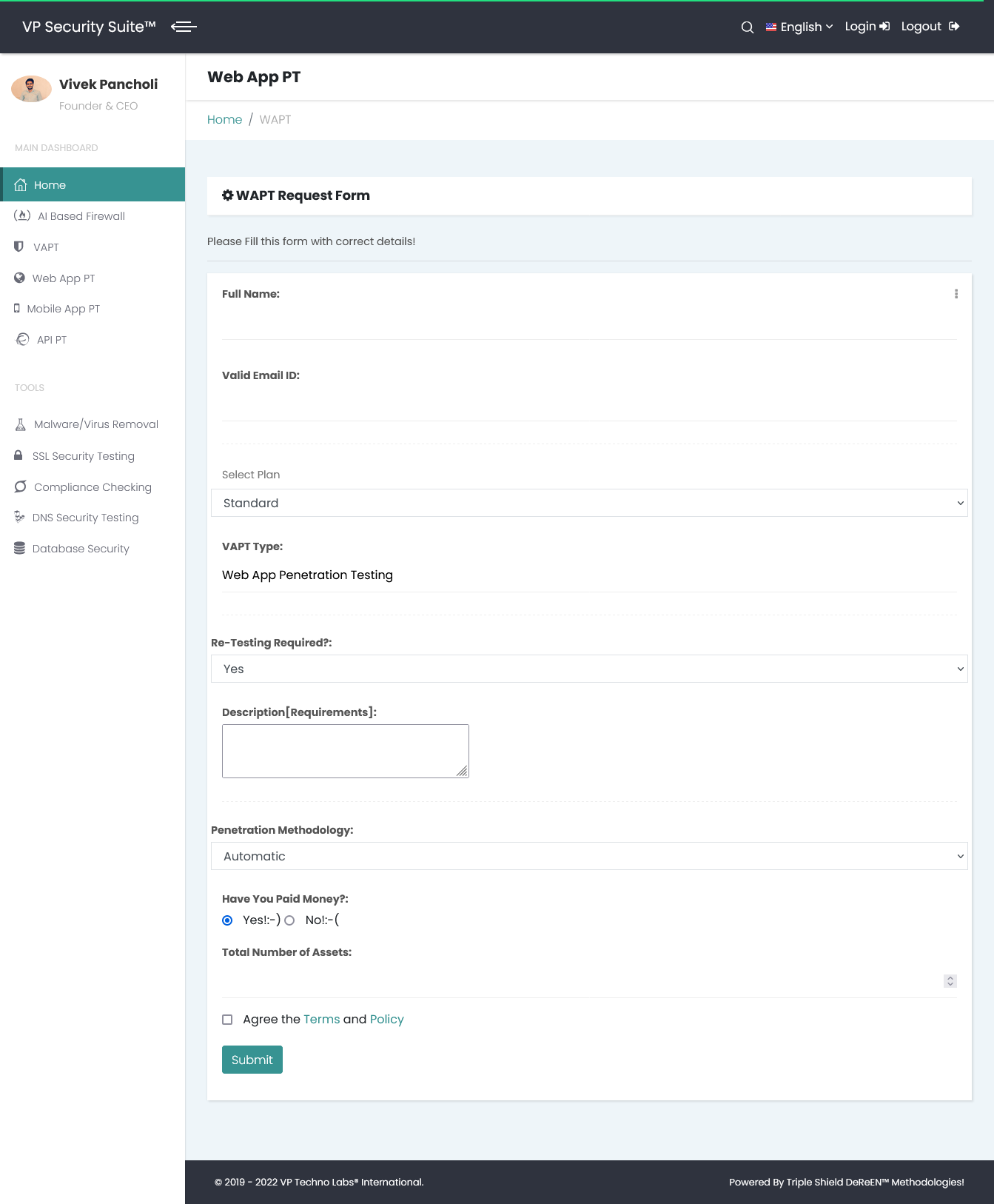 VP Security Suite - SaaS на основе проникновения медиа 7