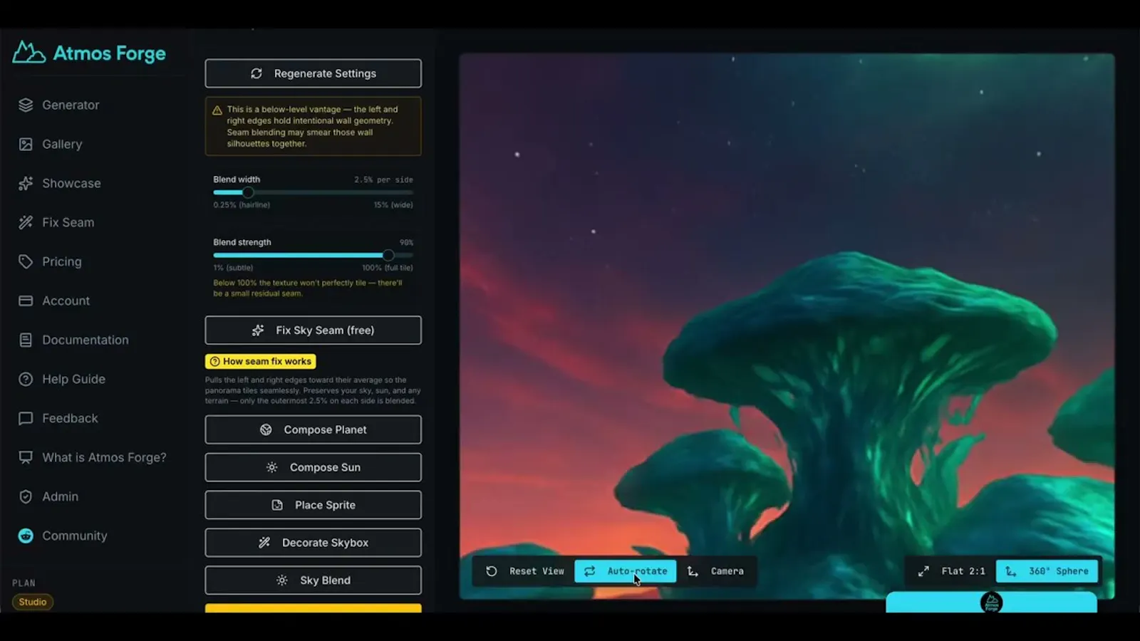 Atmos Forge screenshot 1 (video preview)