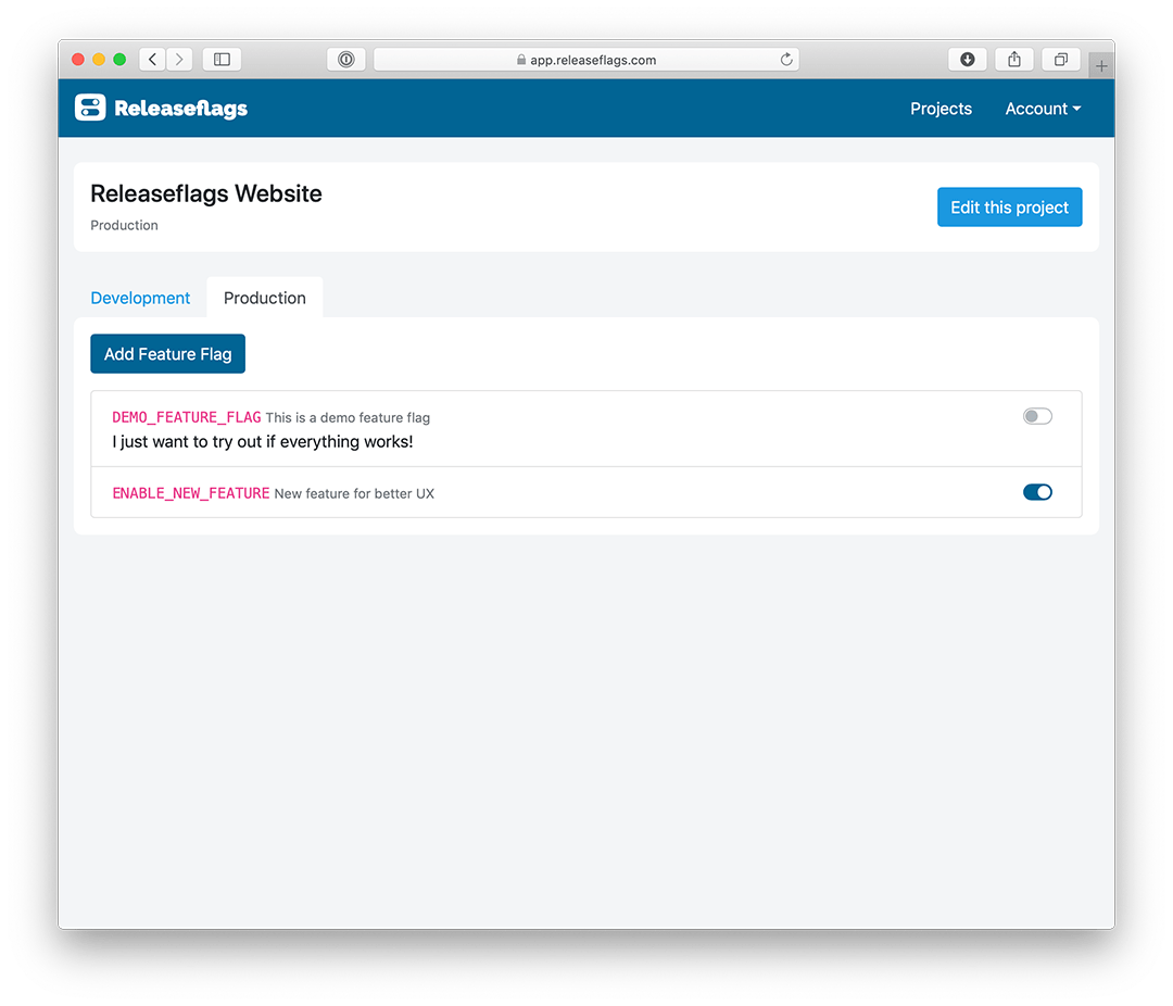 Releaseflags gallery image