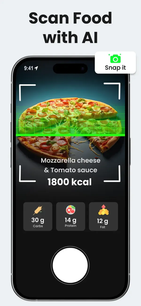 Bitelogix : AI Calorie Tracker 제품 배너