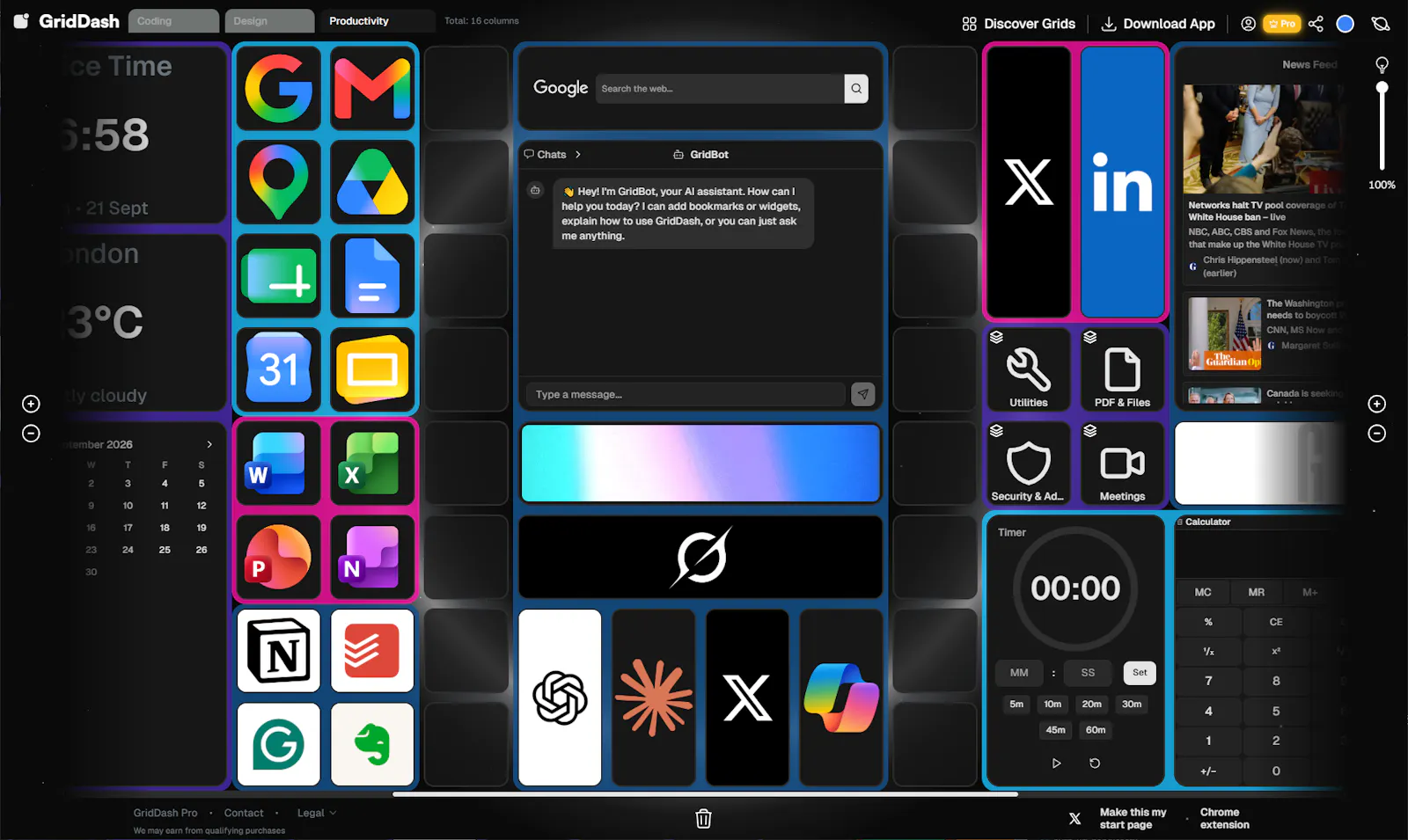 GridDash screenshot 5