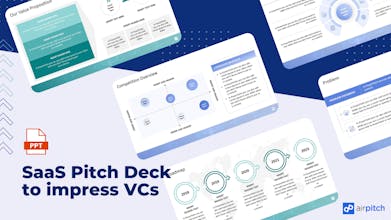 Ultimate SaaS Pitch Deck Template gallery image