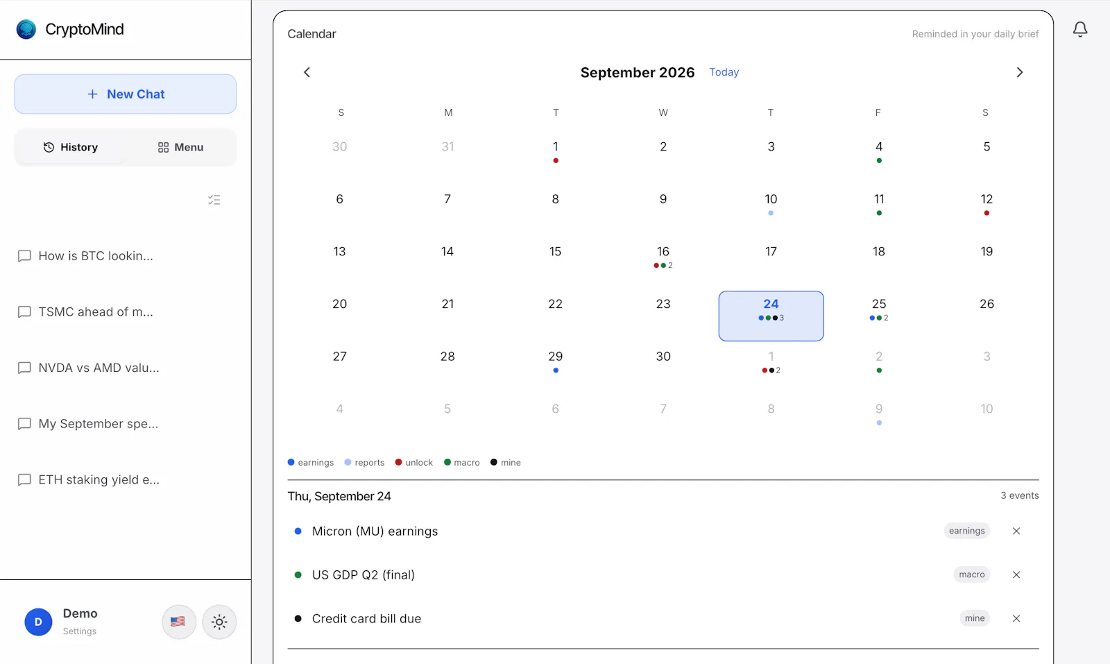CryptoMind screenshot 3