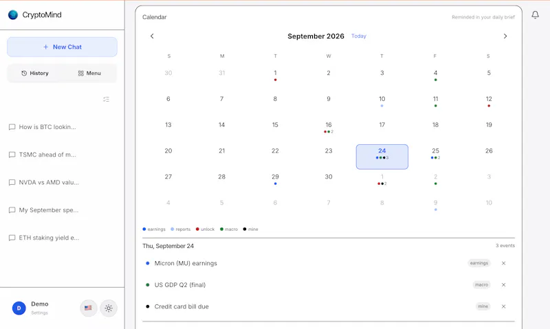 CryptoMind screenshot 3