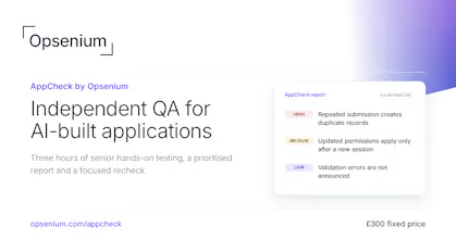 AppCheck by Opsenium gallery image