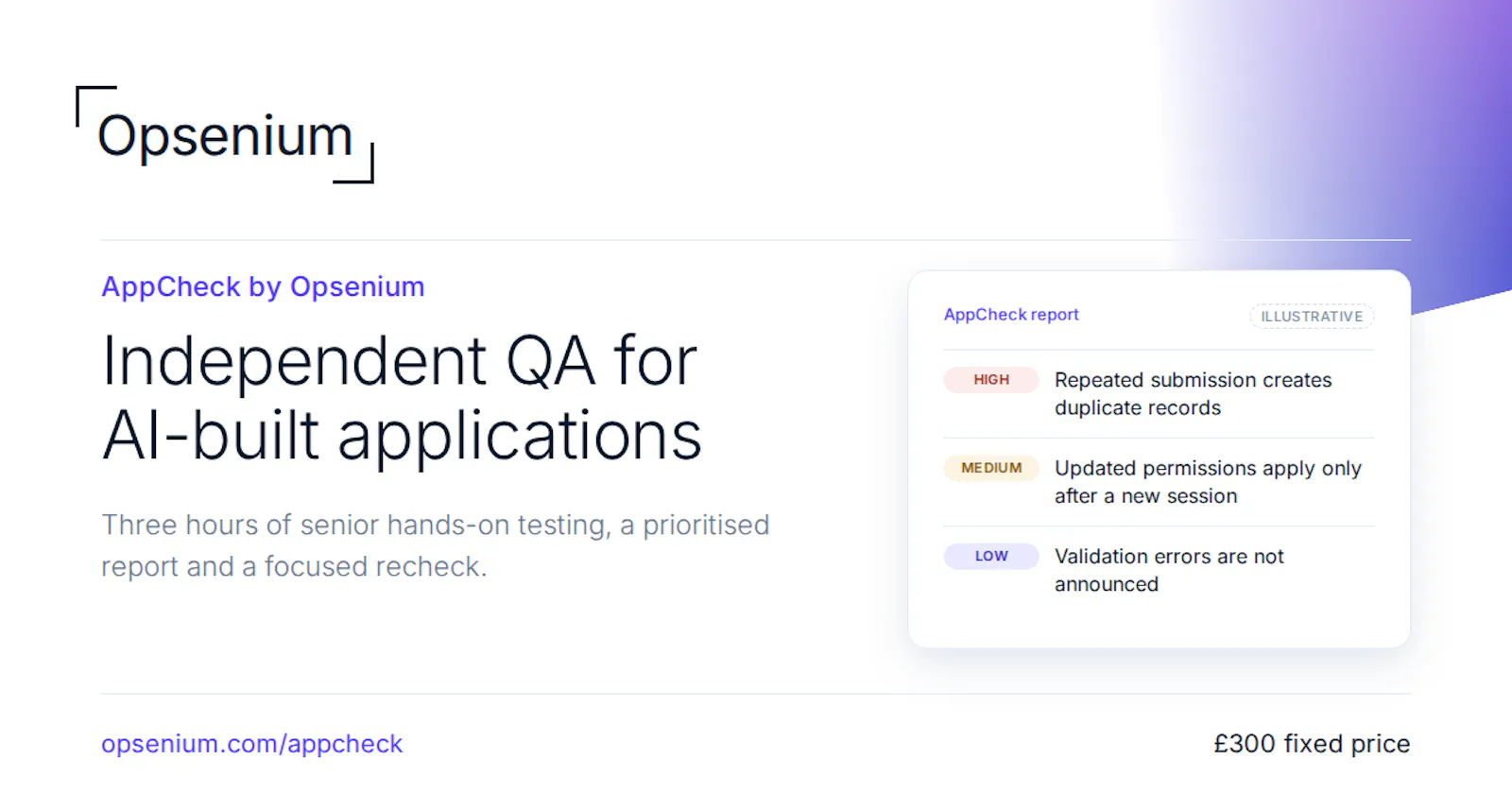 AppCheck by Opsenium screenshot 1