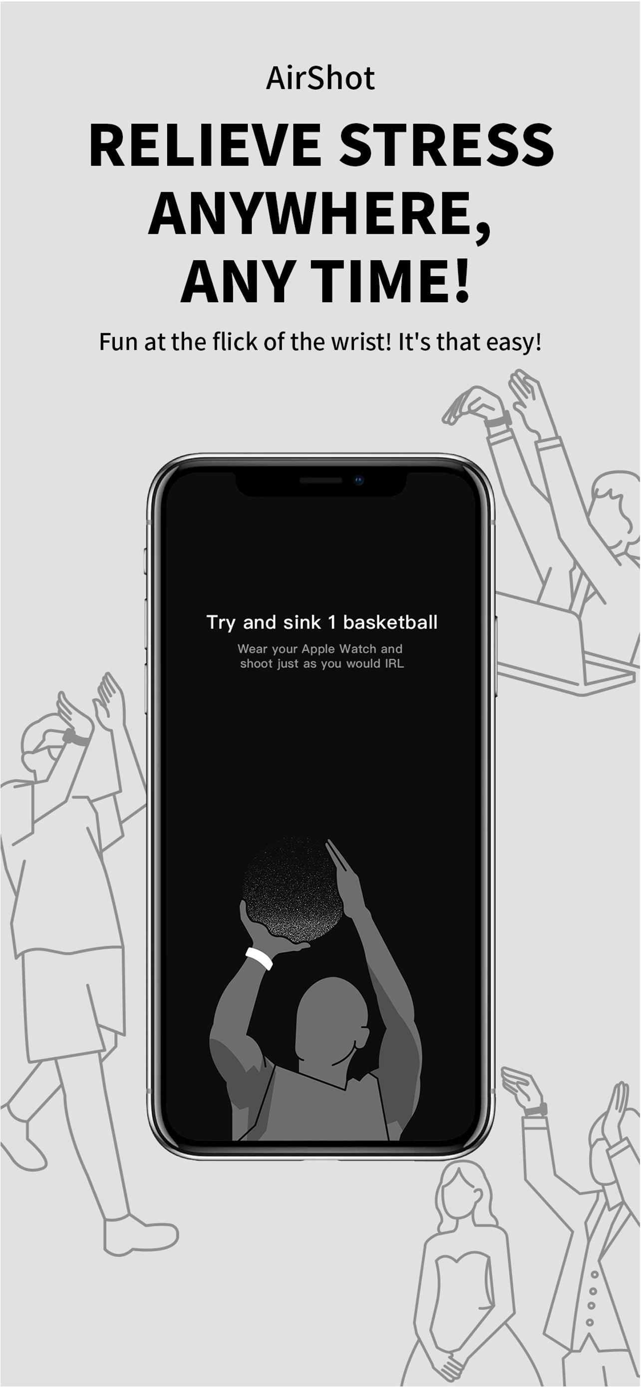 เครื่องยิงอากาศ - แอปพลิเคชันการตรวจจับการเคลื่อนไหวที่ใช้ Apple Watch media 5