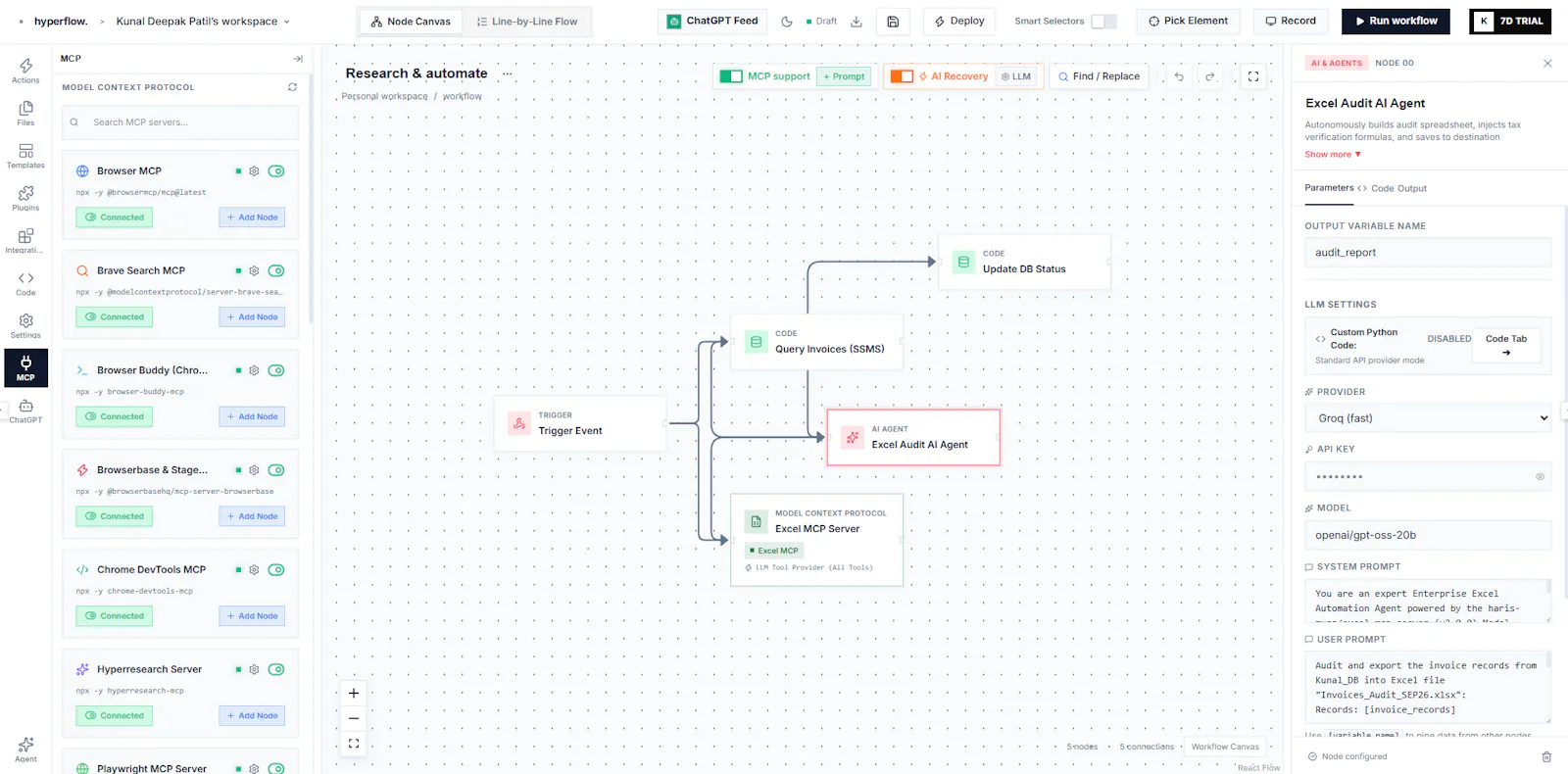 Hyperflow screenshot 4
