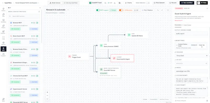 Hyperflow screenshot 4