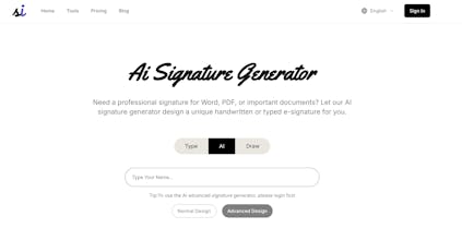 Signature Generator gallery image