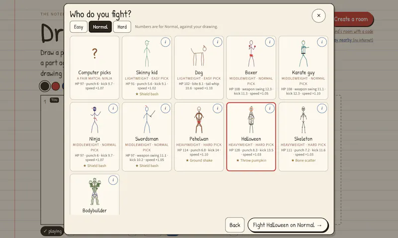 Notebook Fighters screenshot 4