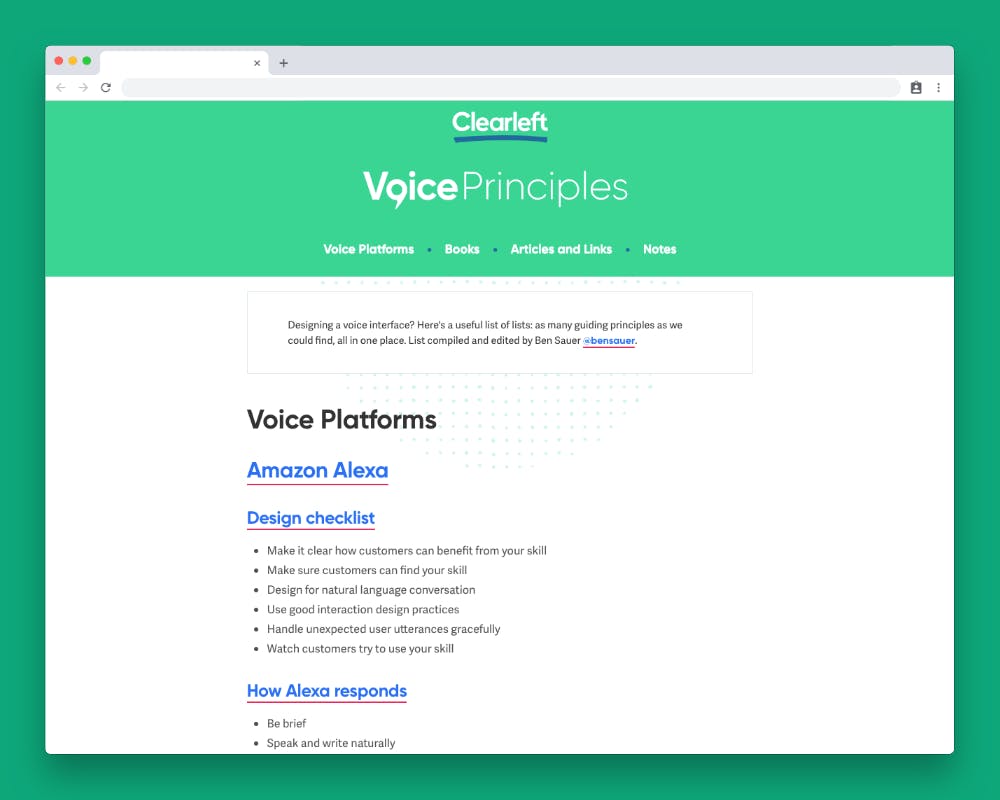 Voice Principles media 3
