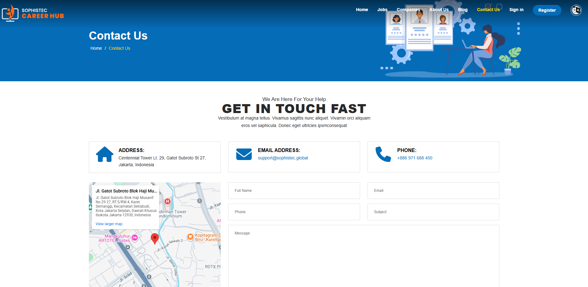 Sophistec Career Hub gallery image