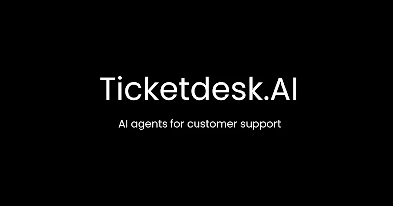 Ticketdesk AI screenshot 2