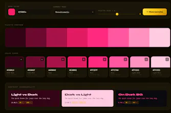 Color Palette Generator For Designers gallery image