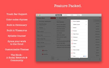 Rhymer's Block for macOS gallery image