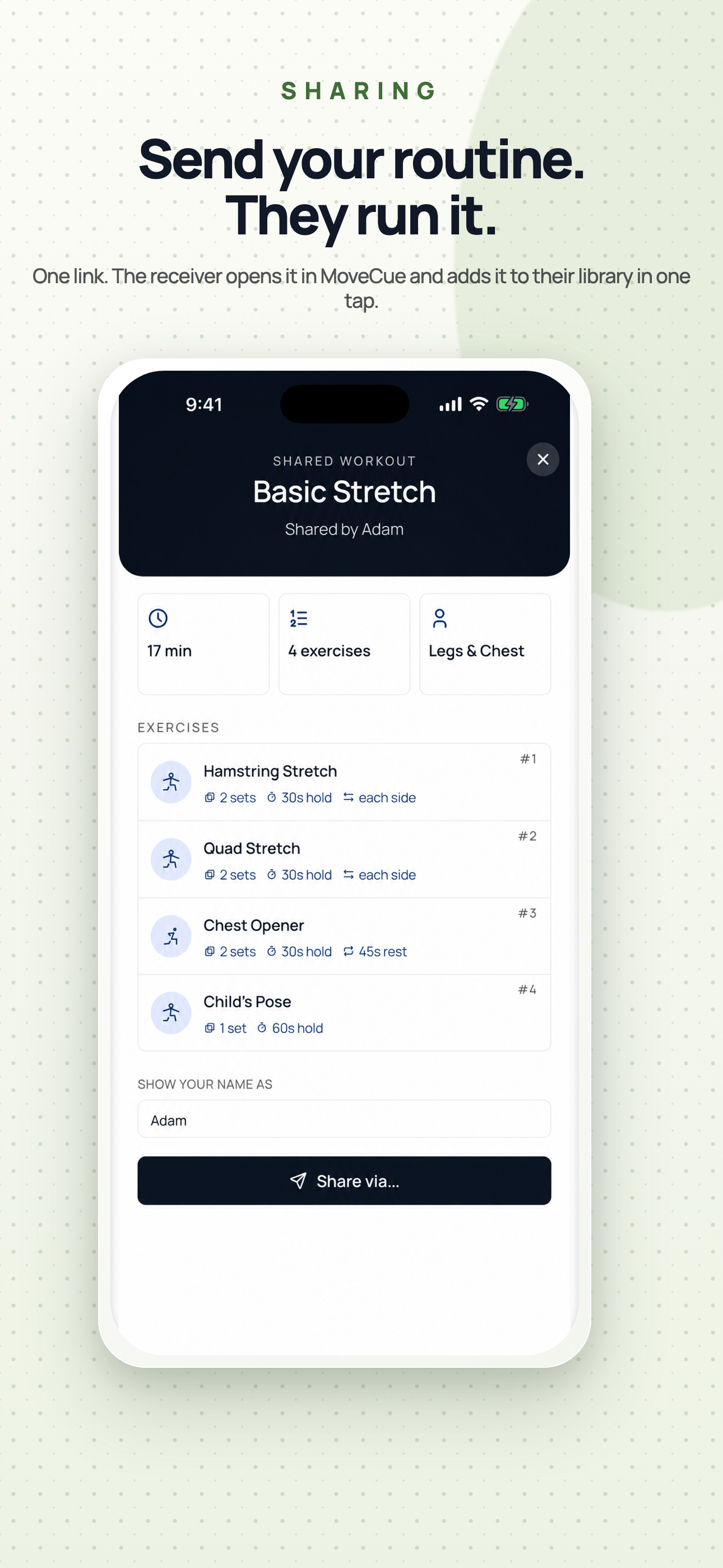 MoveCue: Hands-Free Routine gallery image