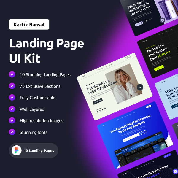 Landing Page UI Kit