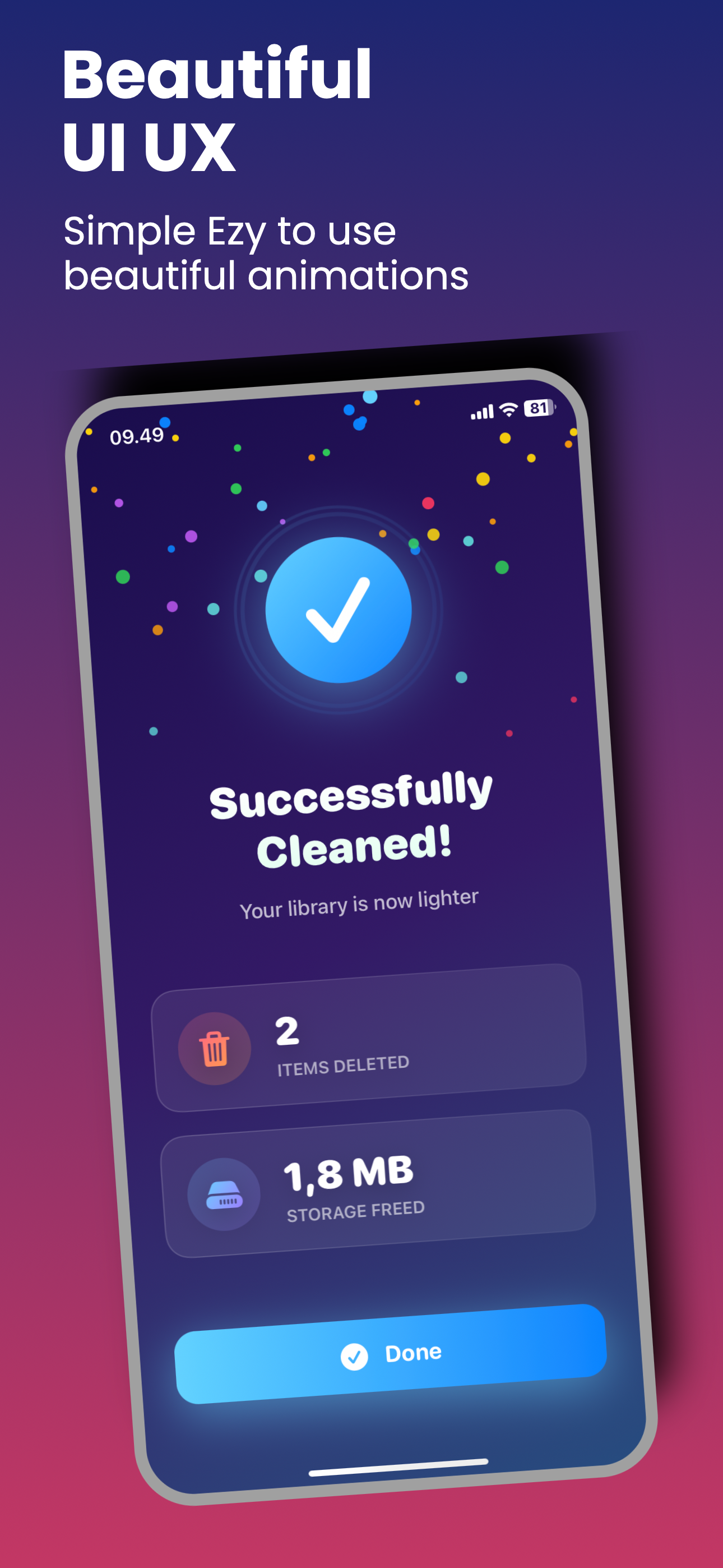 Ezy Photo Clean - Screenshot 4 showing product features and functionality