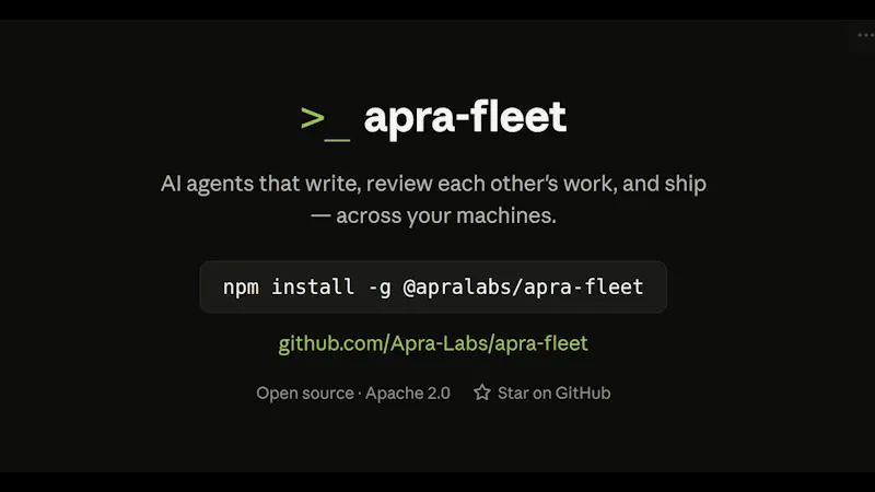apra-fleet screenshot 1 (video preview)