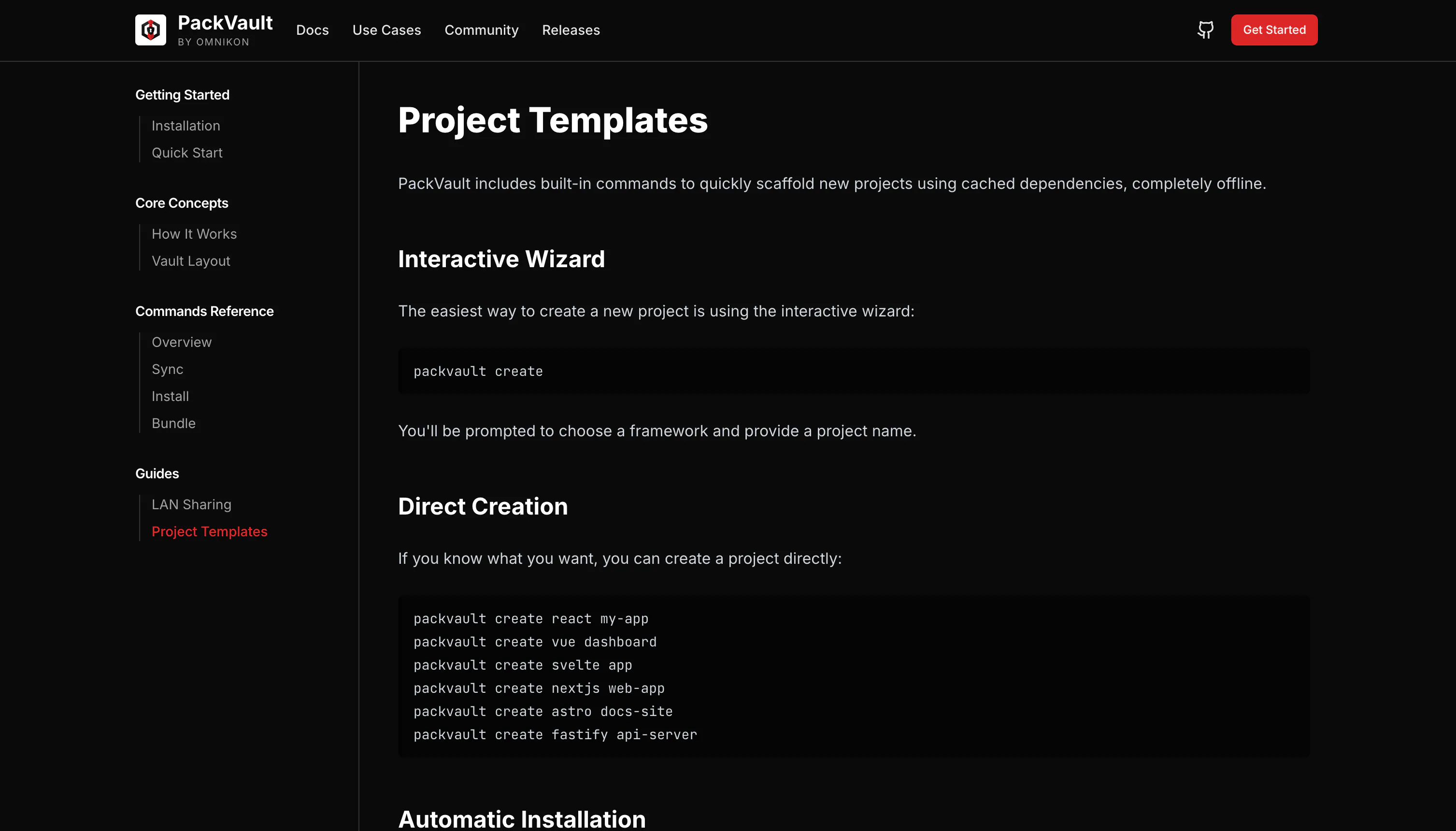 PackVault — Offline Package Management gallery image