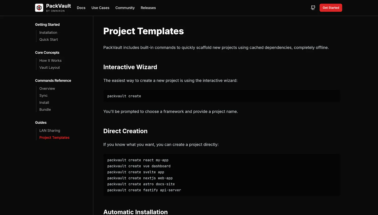 PackVault — Offline Package Management screenshot 3