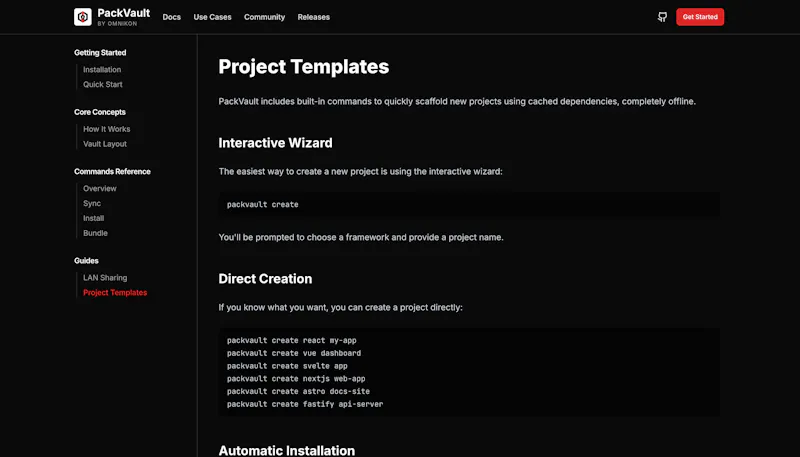 PackVault — Offline Package Management screenshot 3