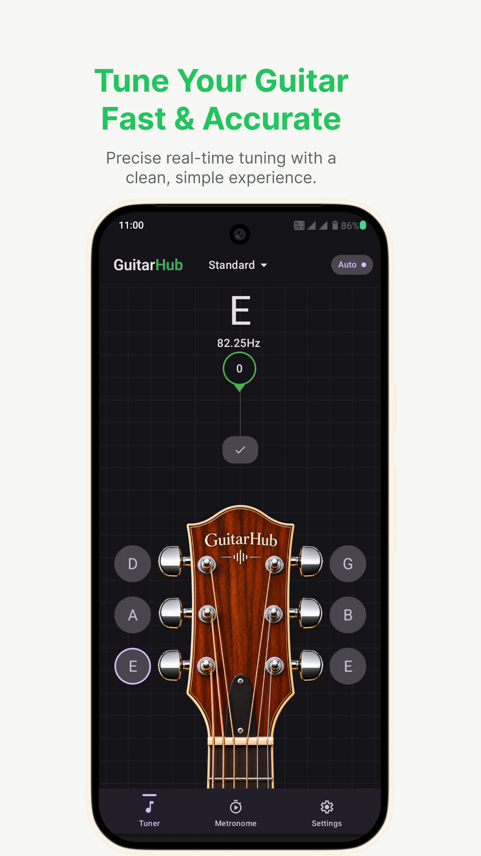 GuitarHub: Tuner & Metronome screenshot 3
