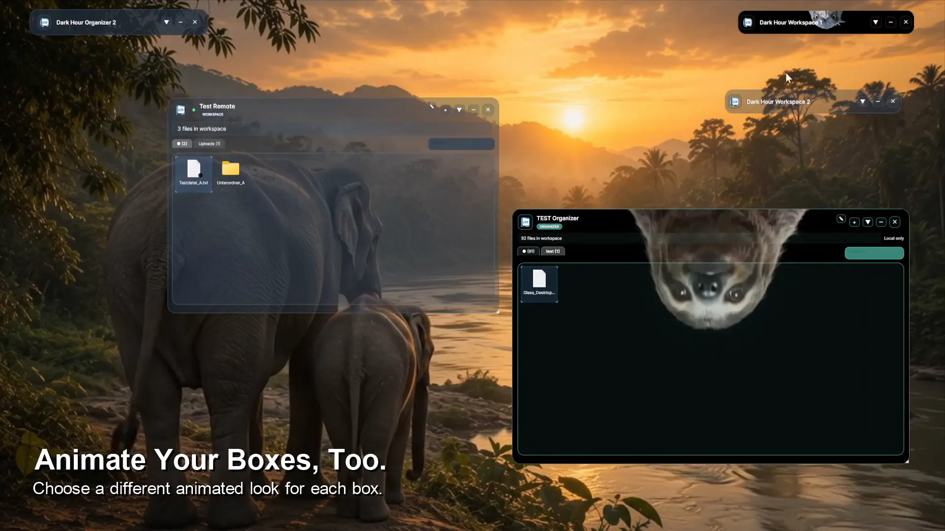 Glass Desktop Box gallery image